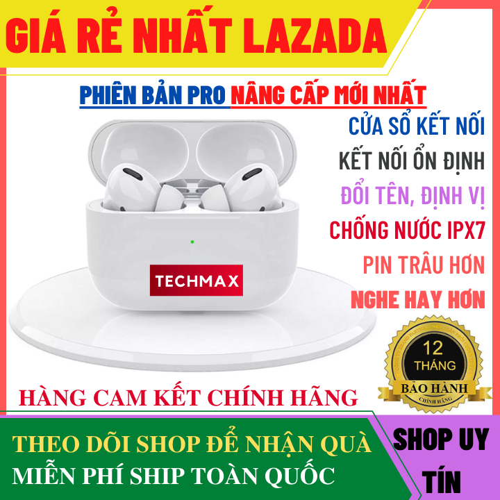 >> BÁO GIÁ TAI NGHE BLUETOOTH THẾ HỆ 12 PHIÊN BẢN PRO NÂNG CẤP HIỆN CỬA SỔ TỰ ĐỘNG KẾT NỐI , NÚT CẢM ỨNG, MICRO HD, GIẢM | Shopee Lazada Sendo Tiki mới nhất 172 Tai Nghe Bluetooth Inpods Pro Phiên Bản Nâng Cấp Đa Chức Năng Hỗ Trợ Mọi Dòng Máy, Kết Nối Mượt Mà, Micro HD, Âm Thanh Vòm 9D - Tai Nghe Bluetooth khong day, tai nghe buetooth - Tai nghe bluetooth mini