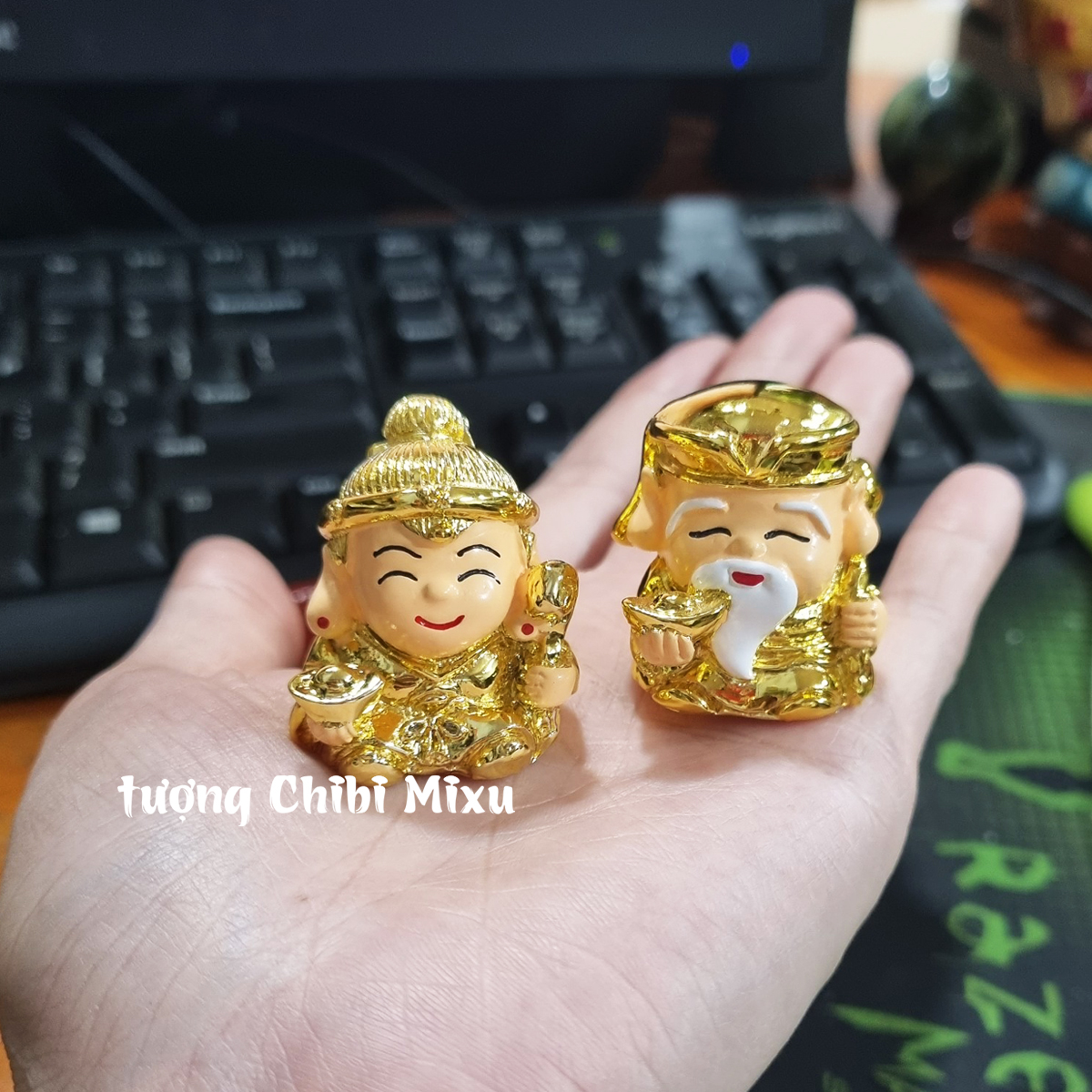 Combo Tài Lộc (gồm ông Thần Tài + Bà Lộc)