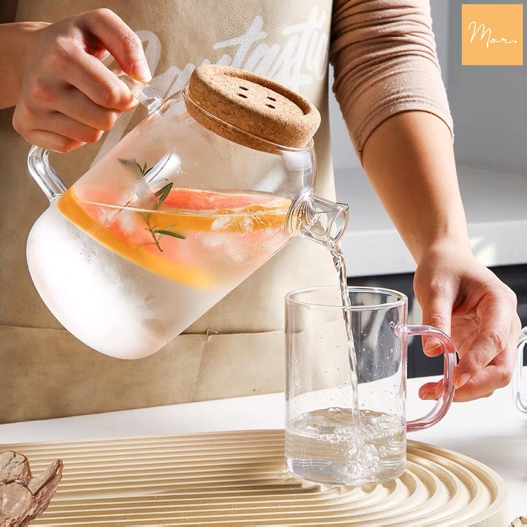 Bình nước thủy tinh (800ml - 1.2L - 1.8L)
