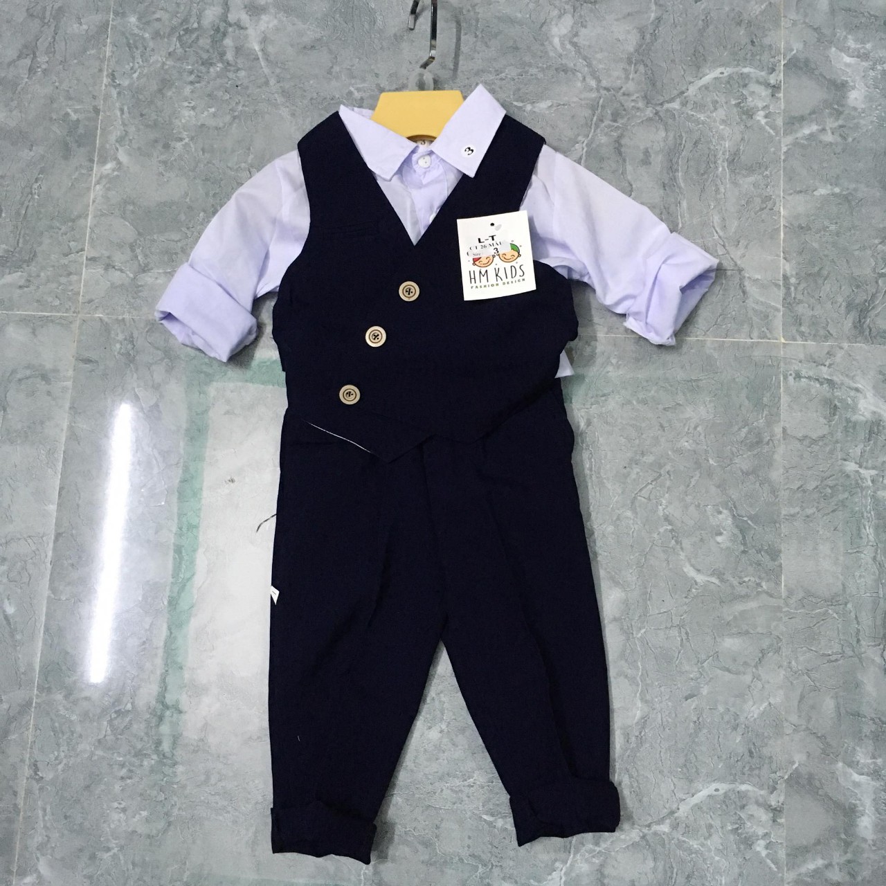 [Hoàn tiền 6%] BỘ GILE CÔNG TỬ CHO BÉ 10-25KG ( SÉT VÉT CÔNG TỬ CHO BÉ MẶC TẾT)