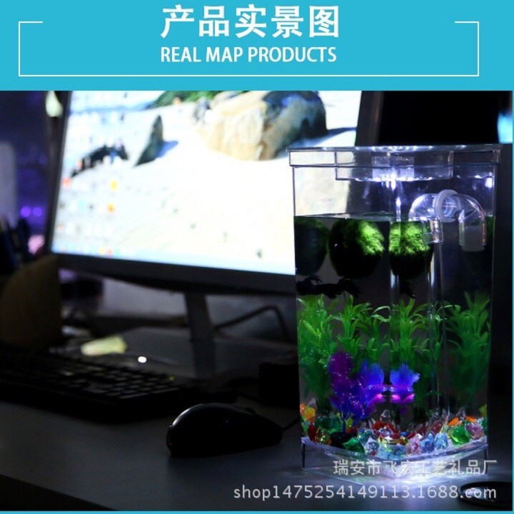 BỂ CÁ MINI - BỂ CÁ MINI THAY NƯỚC THÔNG MINH CÓ ĐẦY ĐỦ PHỤ KIỆN