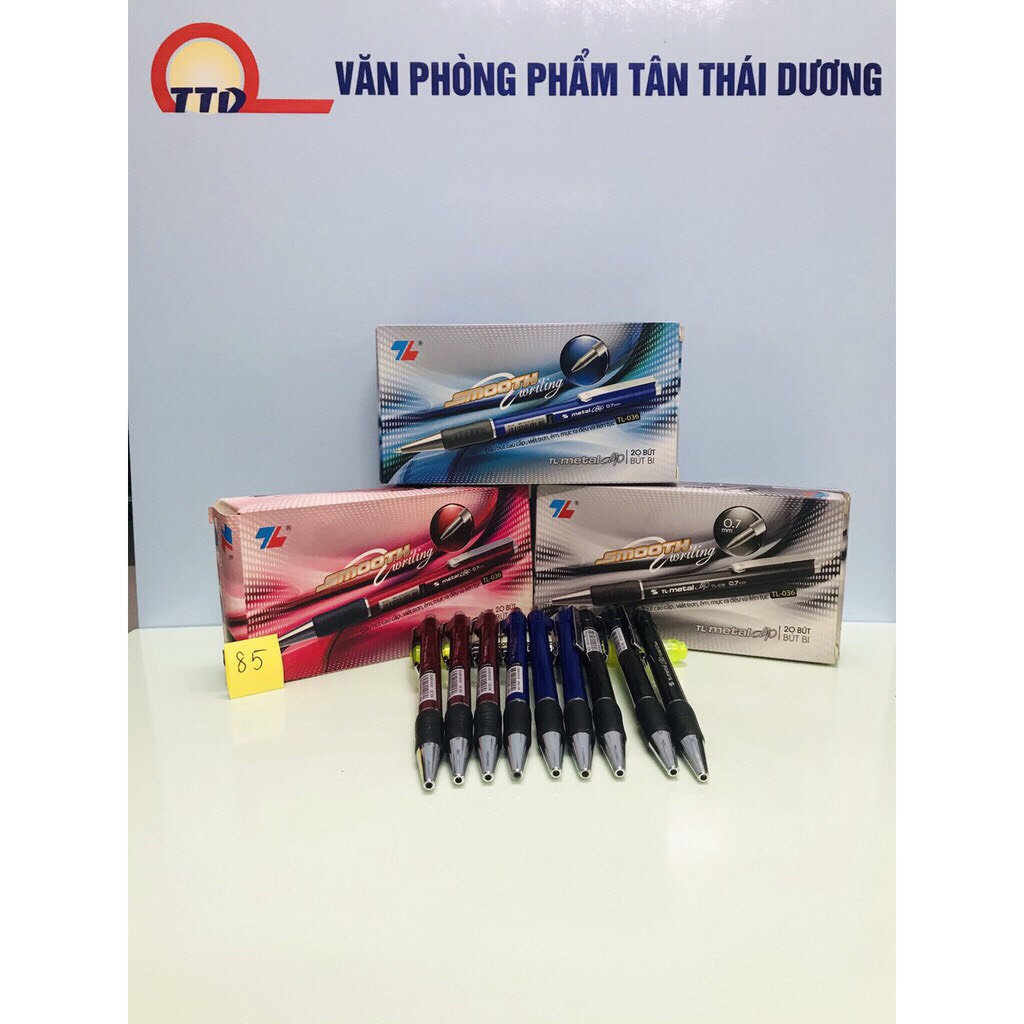 BÚT BI THIÊN LONG TL - 036 0.7mm, 3 màu