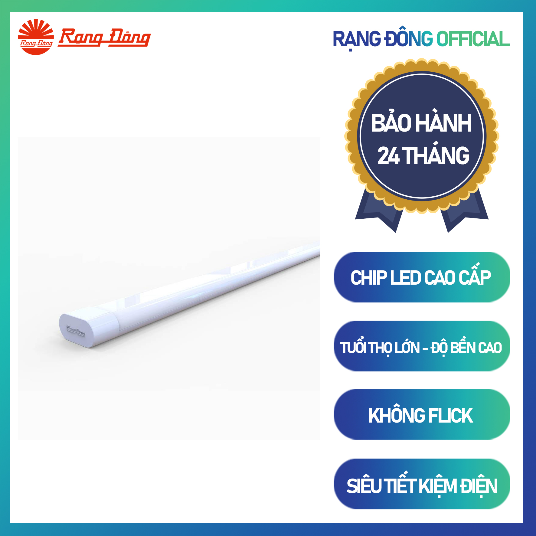 Đèn LED BĐ M36 120/40W 60/20w Chính hãng Rạng Đông Siêu tiết kiệm điện tuổi thọ cao Chip LED tin cậy cao Giảm độ chói.