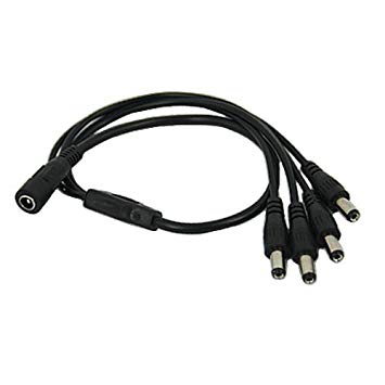 Dây chia nguồn dc 1 ra 4 , cáp chia nguồn 1 ra 4