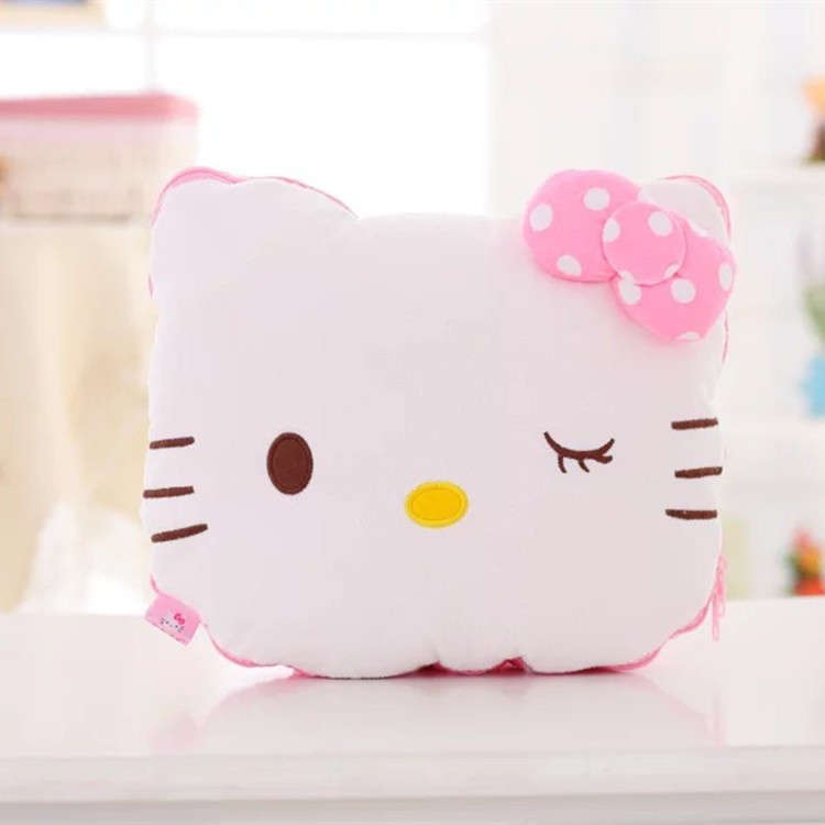 Bộ chăn gối đa năng hình hello kitty dễ thương by2 yb2