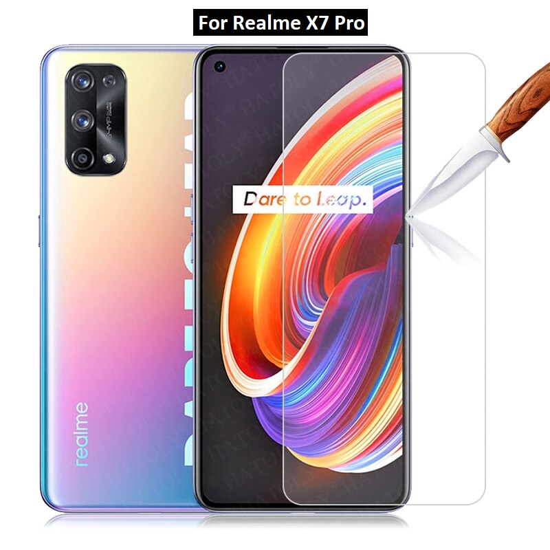 Kính cường lực Realme X7 Pro (Trong suốt, Không Full Màn)