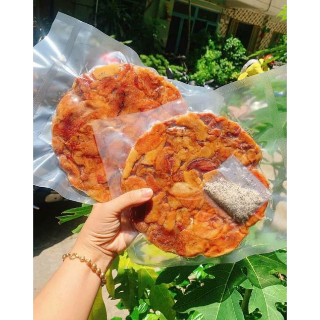 Tóp thịt cháy tỏi 250gr - Bánh tóp mỡ 200gr