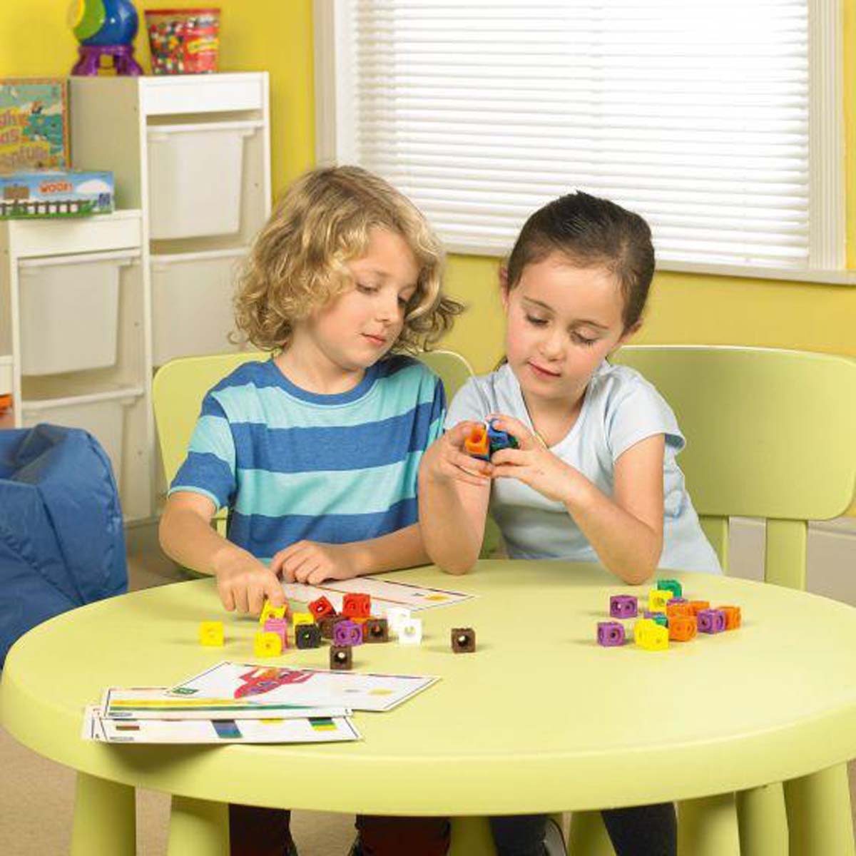 BỘ HỌC TOÁN - MATHLINK® CUBES EARLY MATH ACTIVITY SET (115 CHI TIẾT)