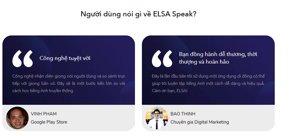 ELSA PRO Trọn đời -Tiếng anh online chất lượng cao