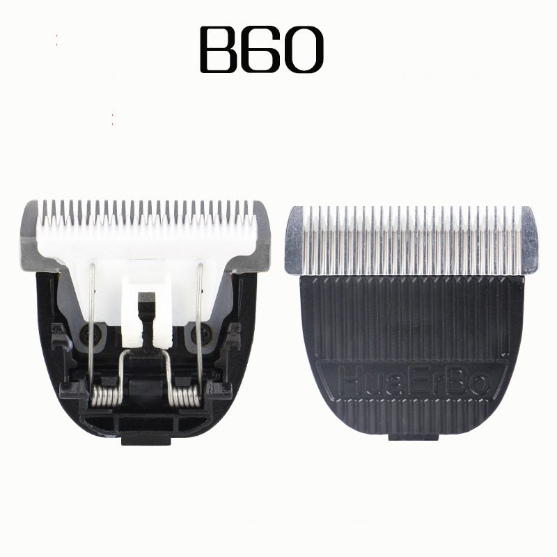 Pin, sạc, lưỡi của tông đơ B60