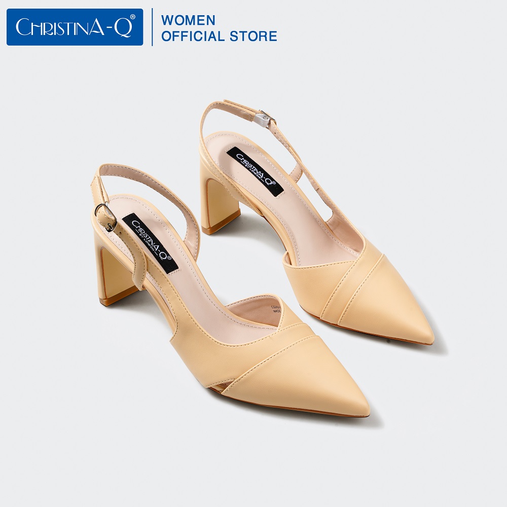 Giày Cao Gót Bít Mũi Nhọn ChristinA-Q GBN305