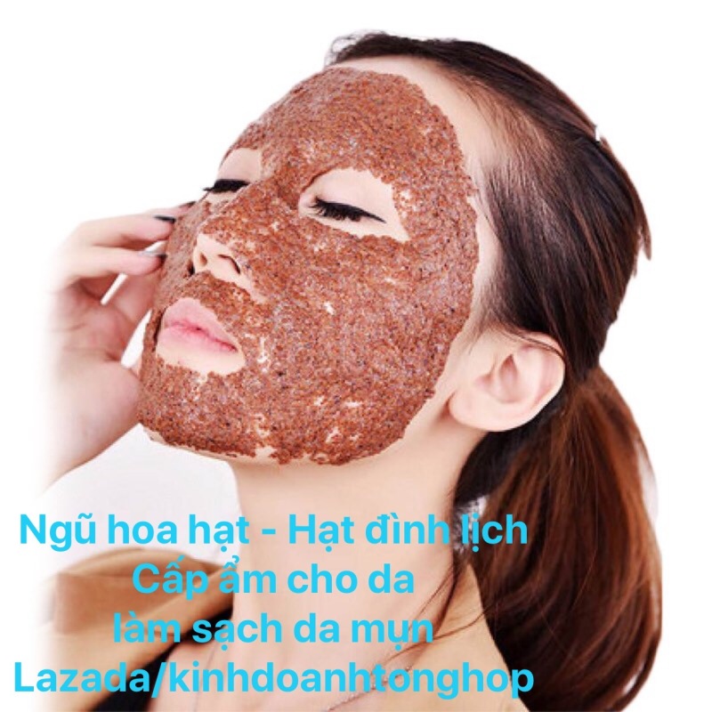 1kg Hạt đình lịch - hạt Ngũ hoa - hạt to sạch dùng đắp mặt nạ hút mụn, mặt nạ dưỡng da