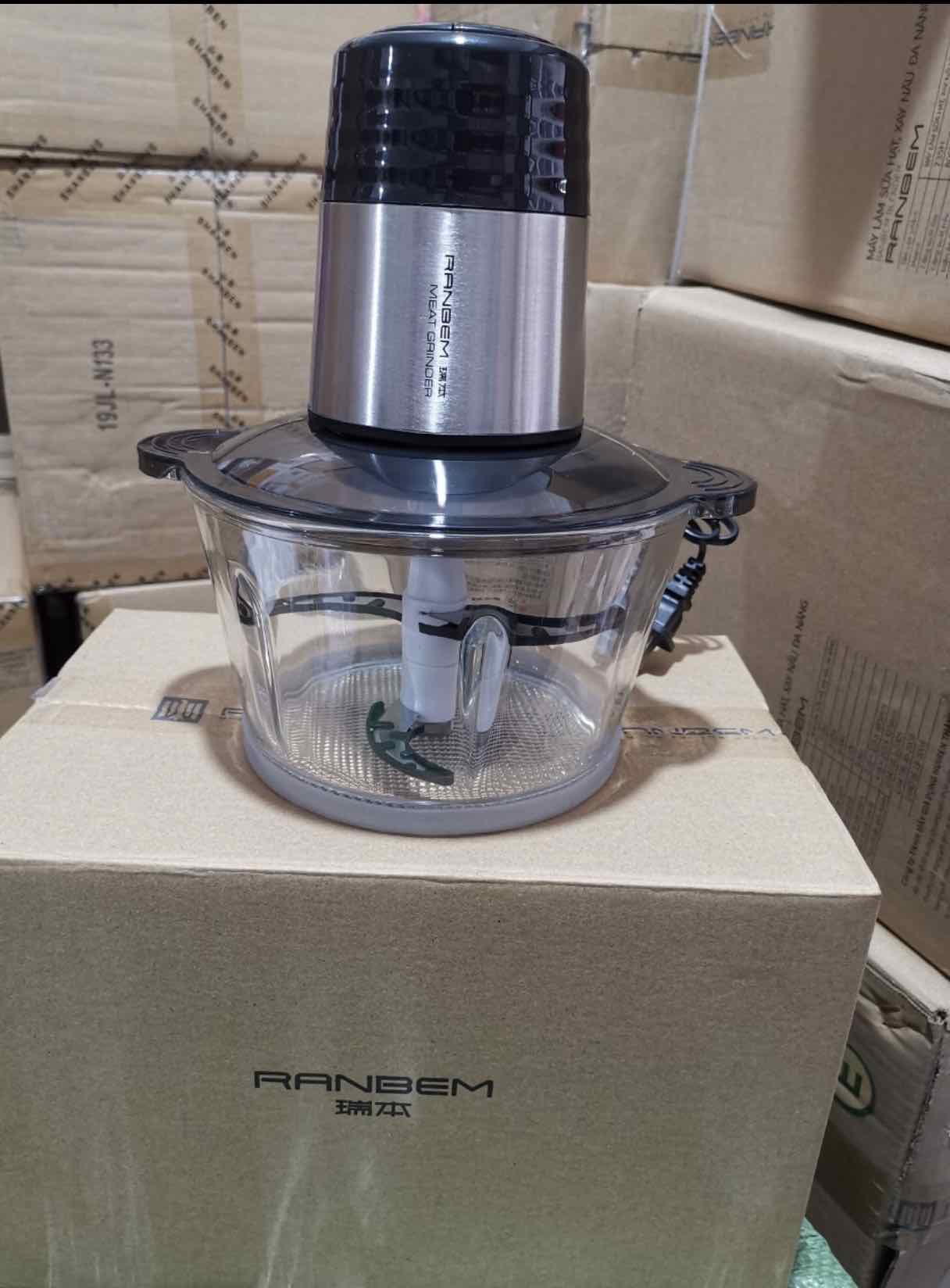 [HCM]Máy xay thịt rau củ hạt... đa năng RANBEM 224A-300W