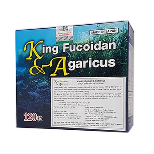 King Fucoidan & Agaricus Hỗ trợ điều trị ung thư u bướu