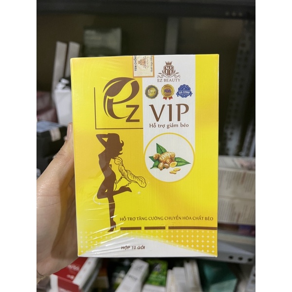 Combo giảm cân Ezvip hộp 10 gói