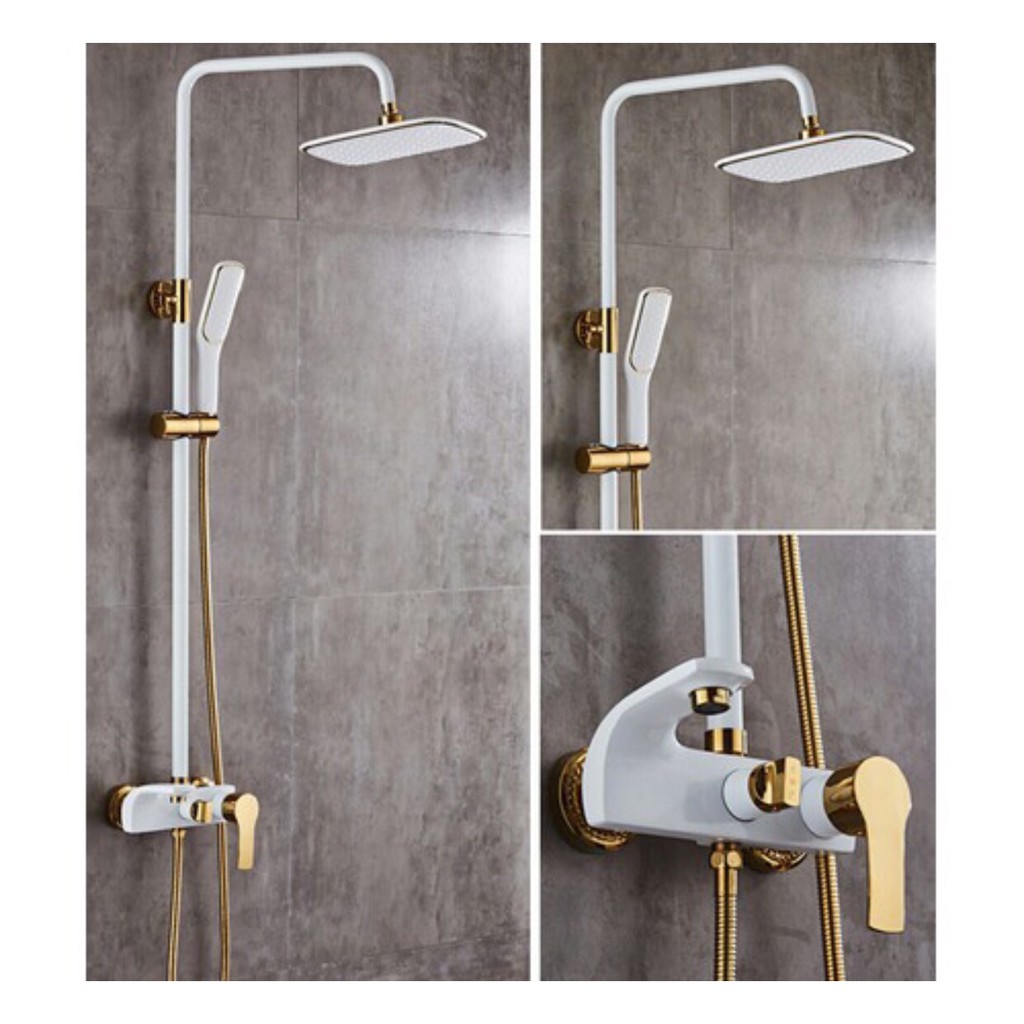 Bộ sen cây cao cấp trắng SC 15