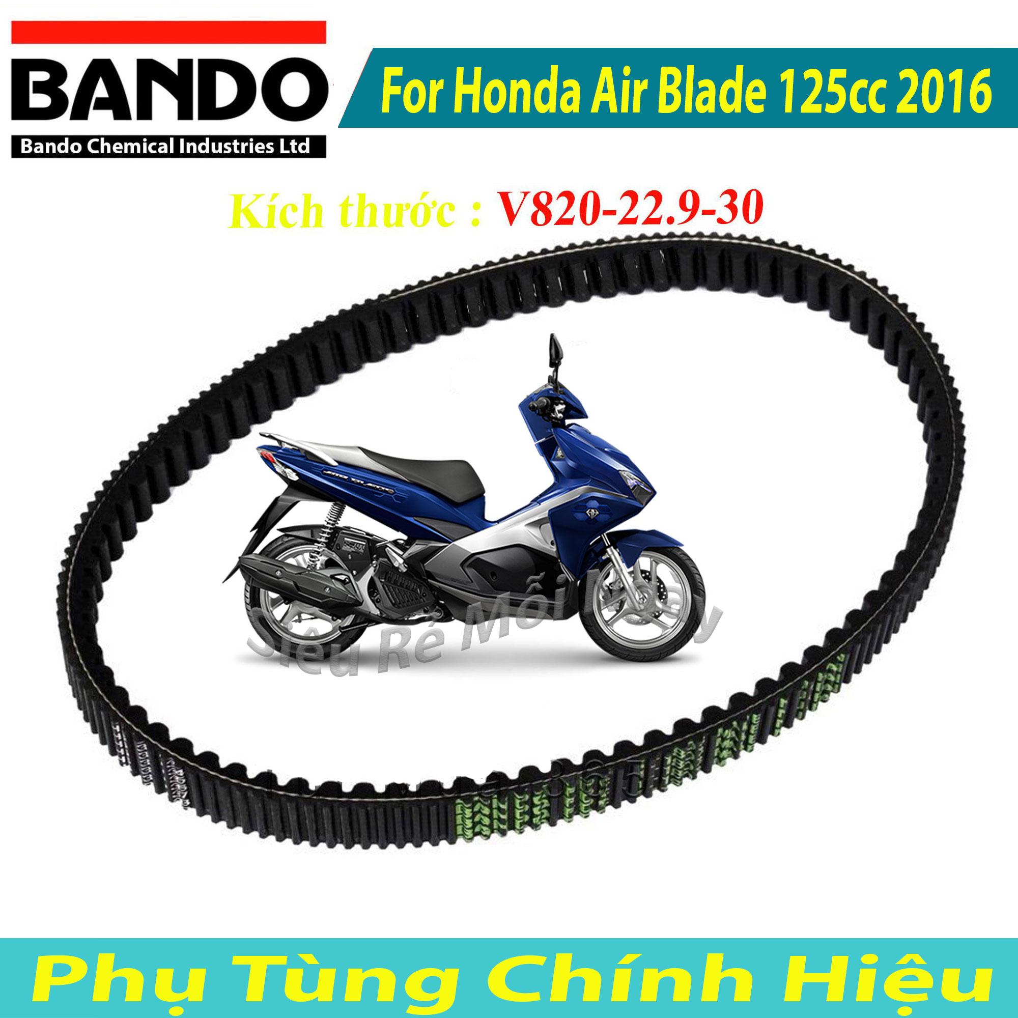 [HCM]Dây Curoa Bando 2 Mặt Răng FDC Honda Air Blade 125cc 2016 ( Made in Japan )