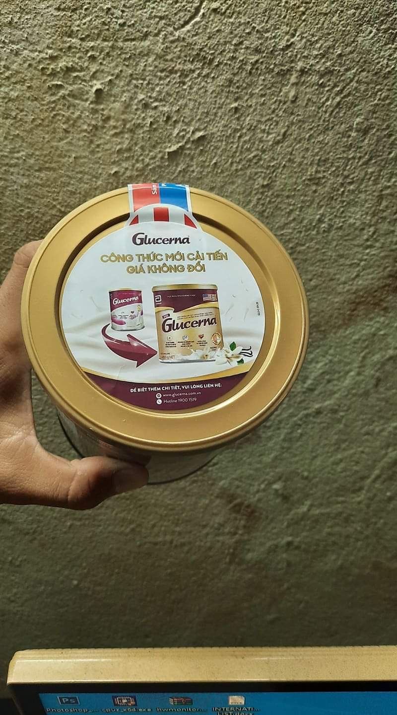 Sữa Bột Glucerna Hương Vani 400g