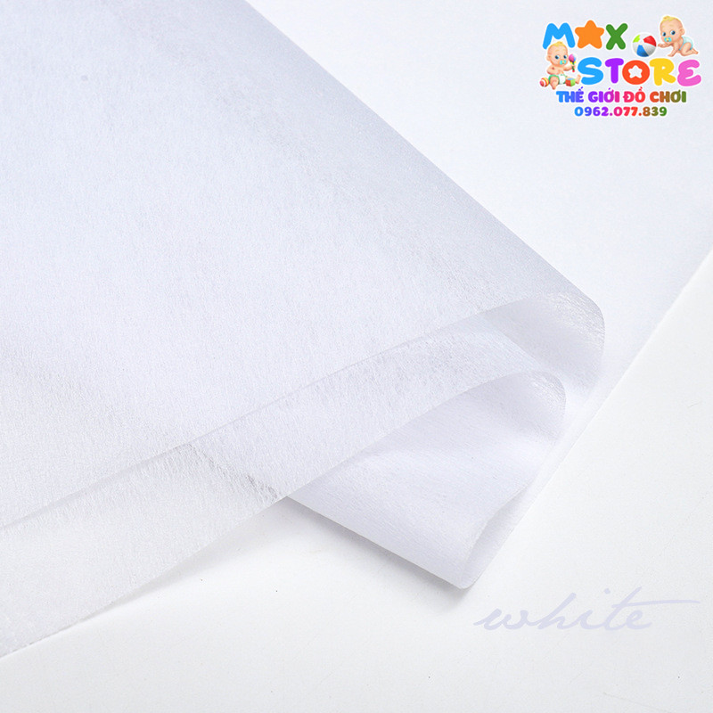 Giấy Mếch Lụa Gói Hoa Nhiều Màu Kích Thước 60*60cm