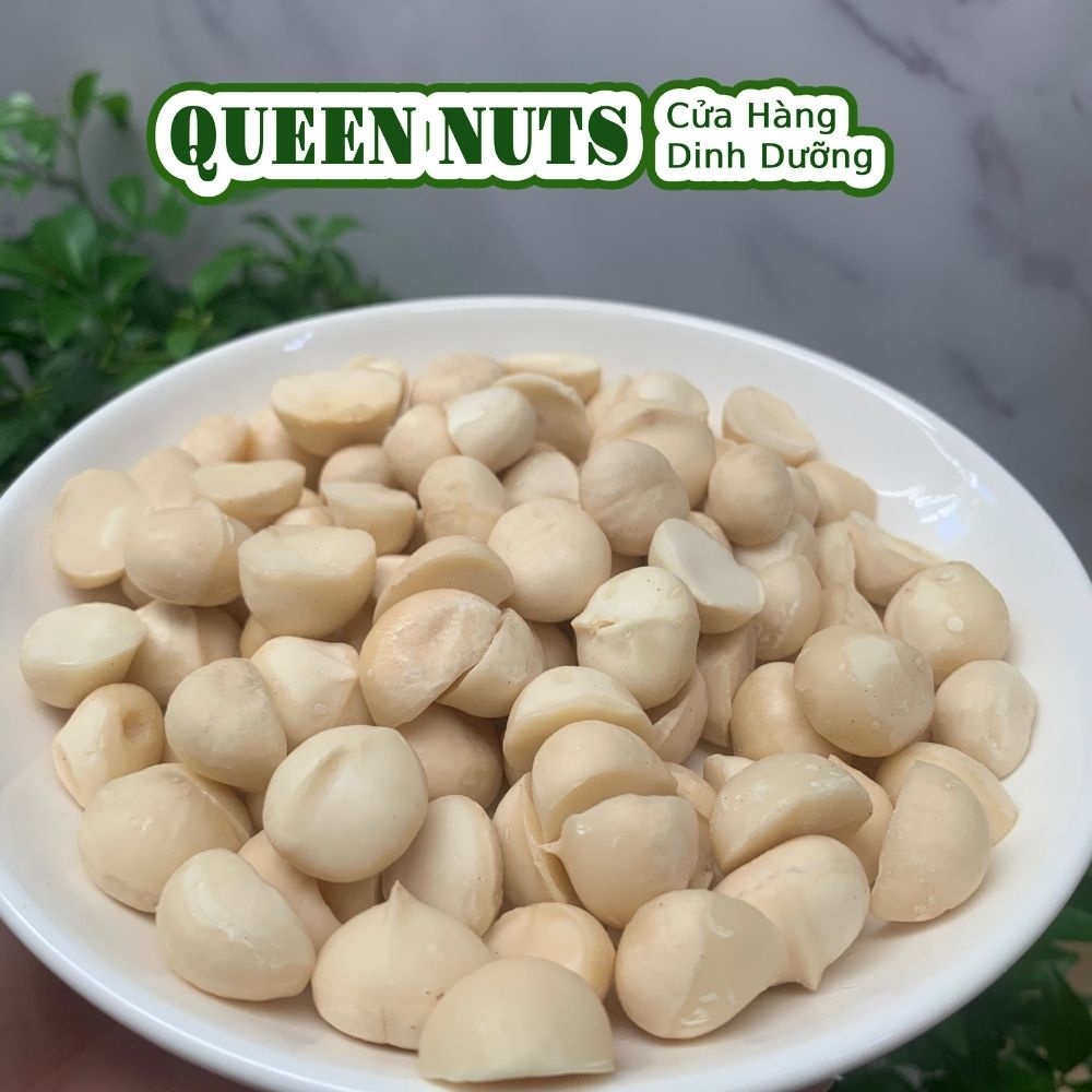 500Gram Nhân macca đăk lak size nhỏ bể đôi