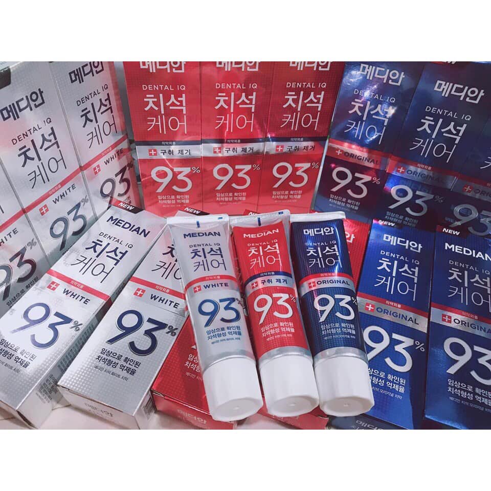 Kem đánh trắng răng Median 93% Tooth - Paste 120gr