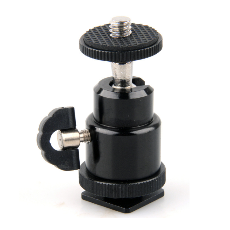 Khớp xoay gắn máy ảnh, phụ kiện máy ảnh ,điện thoại vào tripod bằng kim loại cao cấp