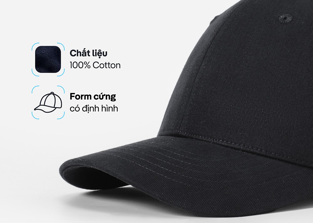 [GIÁ TỐT]Mũ Lưỡi Trai dáng thể thao - Coolmate