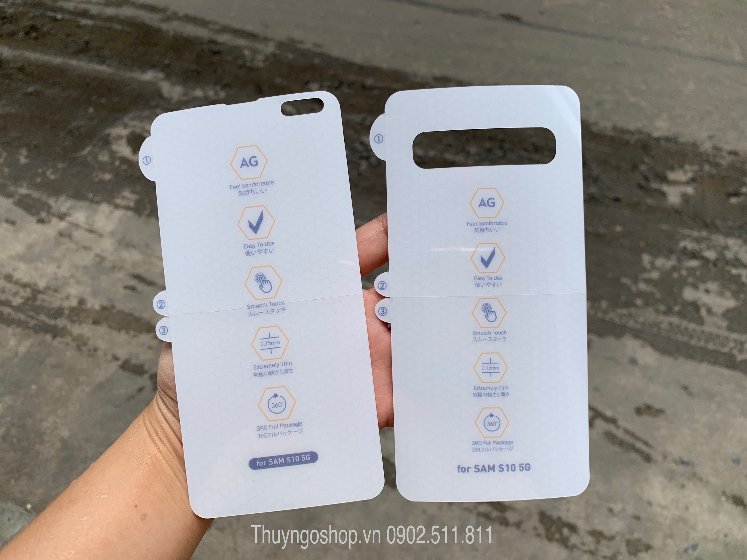 Samsung note20 / note20 ultra / note10 / note10 plus / s10 5g - dán nhám chống vân tay 100%