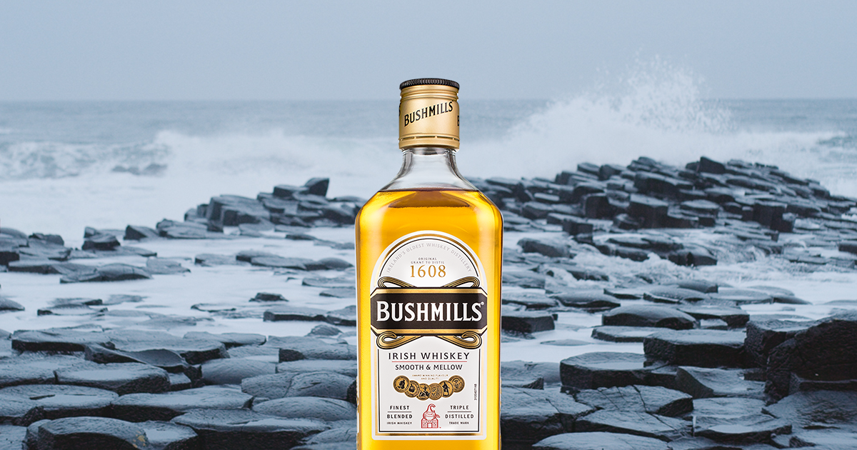 [Trên 18 tuổi] [Chính hãng] Rượu Irish Whiskey Blended Bushmills Original 40% 700ml