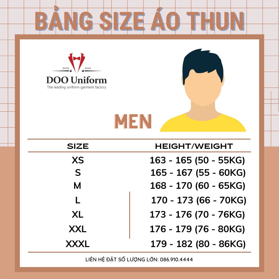 Áo thun Nam Basic trơn