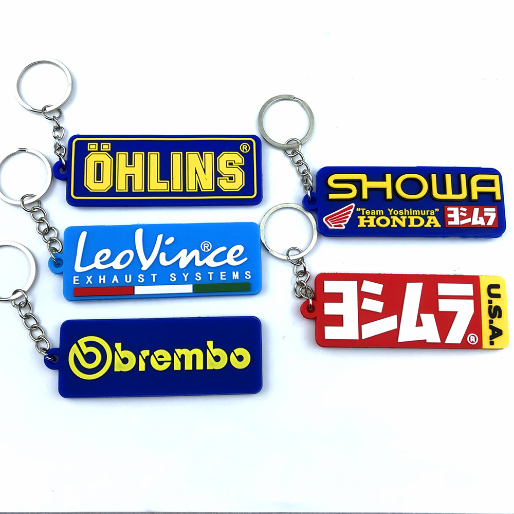 [HCM]Móc Khóa Cao Su Logo Trang Trí Xe [ 1 chiếc ]