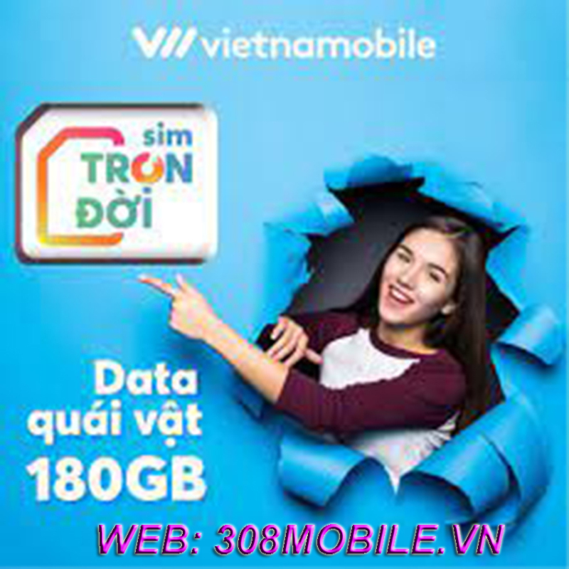 [Xả kho] Sim trọn đời 4G Vietnamobile 6GB/ngày, Miễn phí gọi nội mạng, sim lên mạng cực mạnh + tặng móc khóa