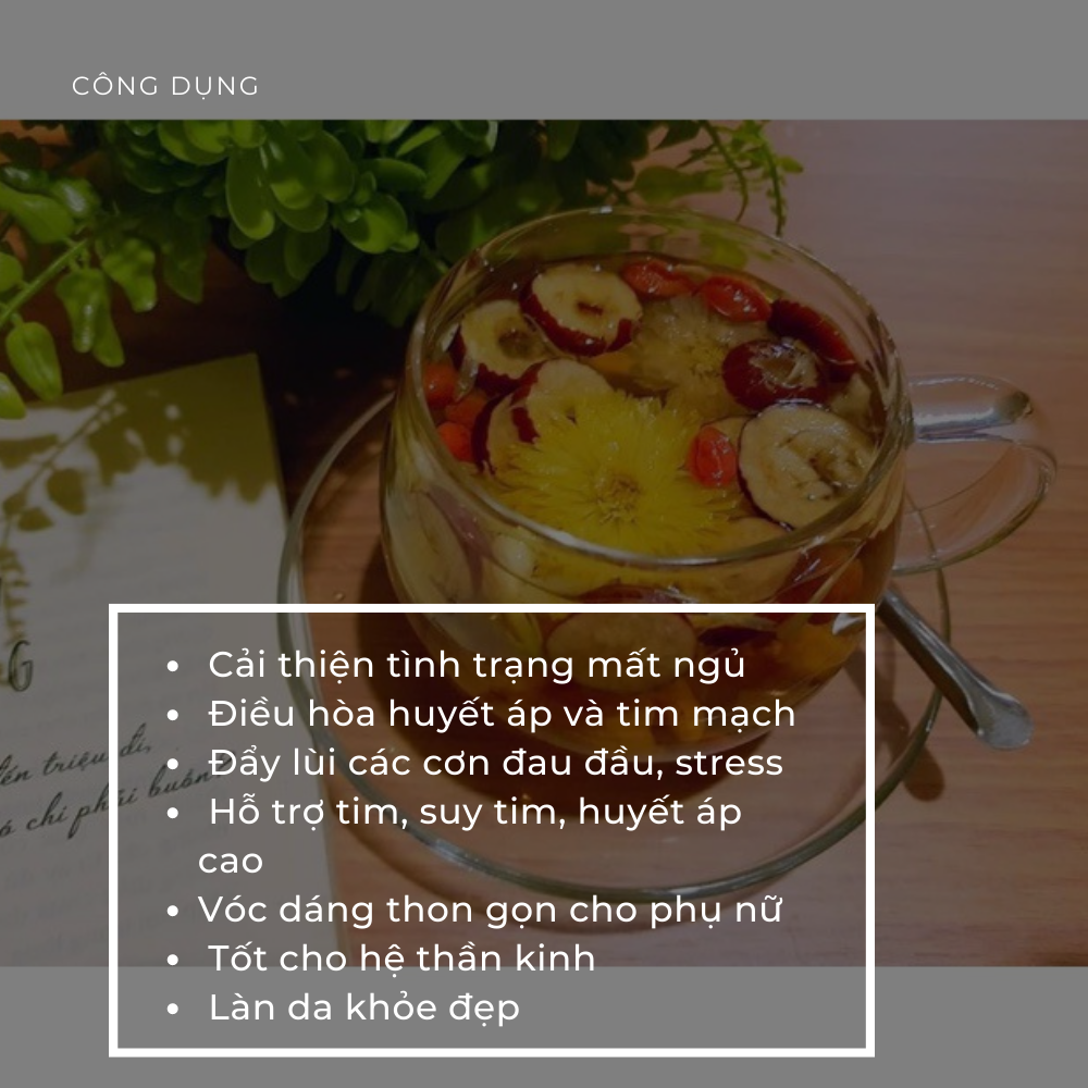 [5 Trial Packs] Calming Tea, Helps You Sleep Well, 6 Flavors (Chrysanthemum, Goji Berry, Red Apple, Lotus Heart, Panax Notoginseng Bud, Longan)