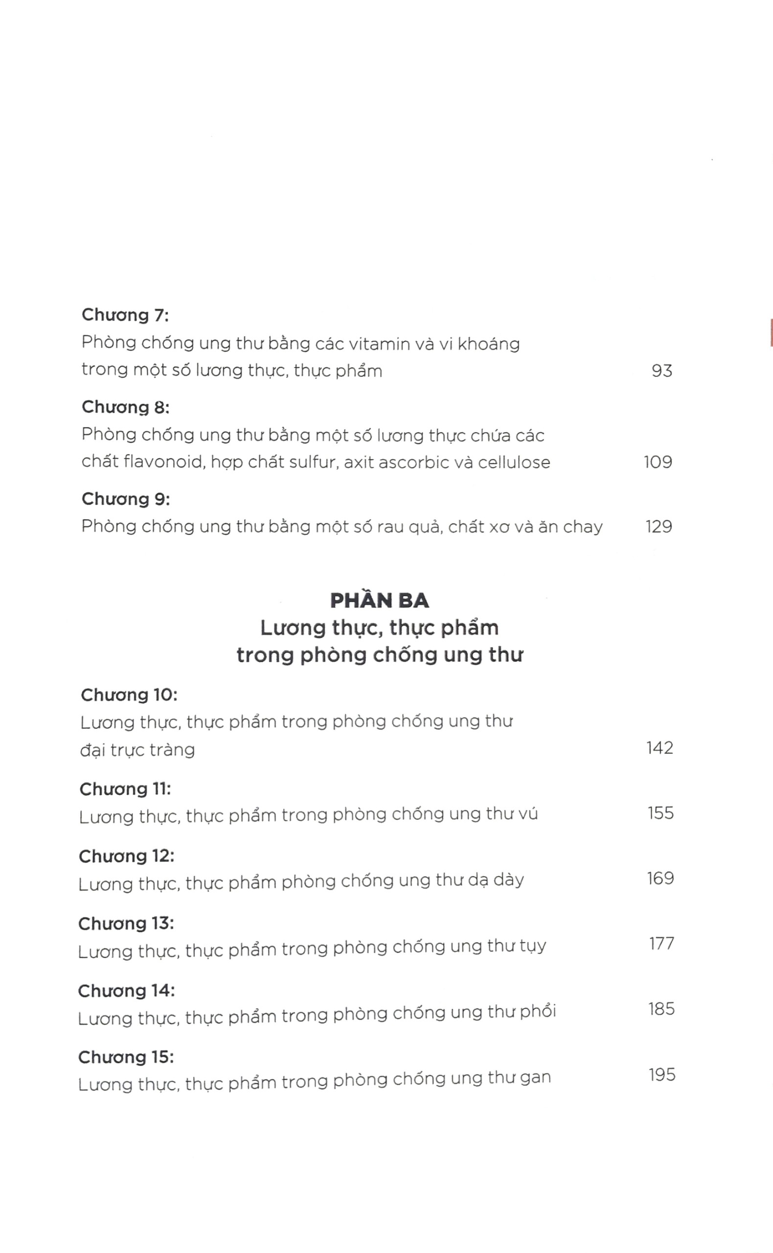 Sách - Dinh Dưỡng Trong Phòng Chống Ung Thư