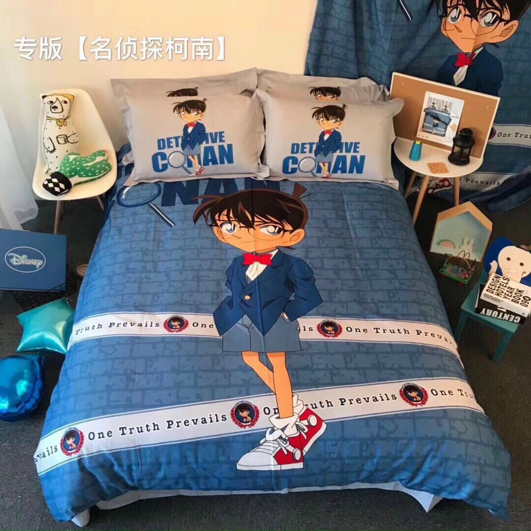 Bộ chăn ga gối cotton Disney (vỏ chăn, ga, vỏ gối)