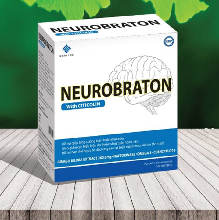 Viên Uống Bổ Não NeuroBraton- Giúp Tăng Cường Trí Nhớ