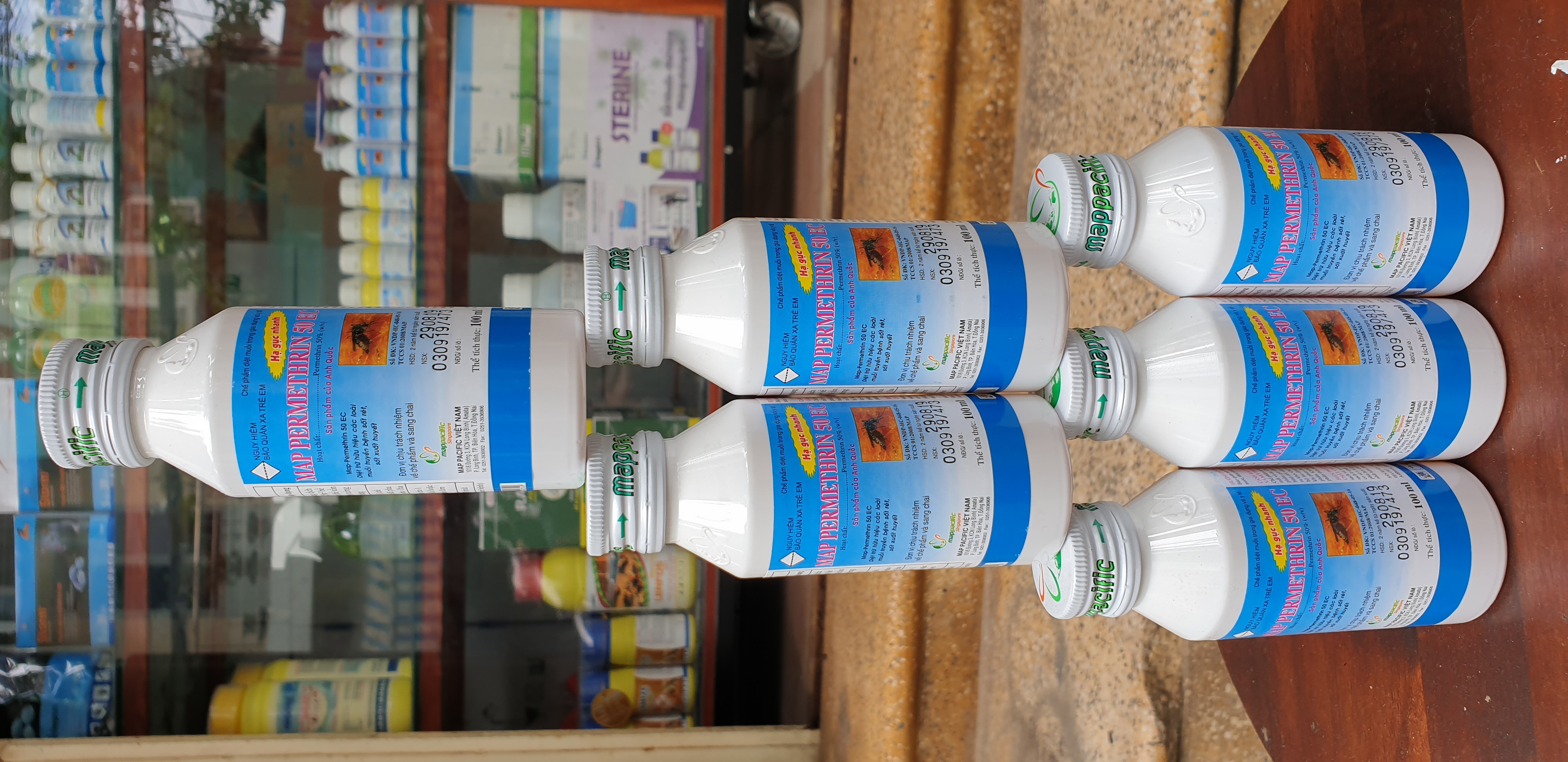 Thuốc diệt muỗi Map Permethrin 50EC Chai 100ml