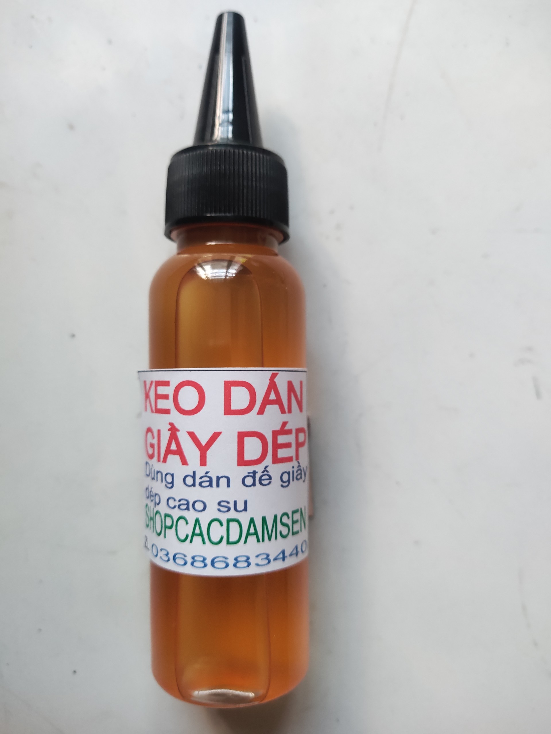 KEO DÁN ĐẾ GIẦY DÉP -LỌ 60ML