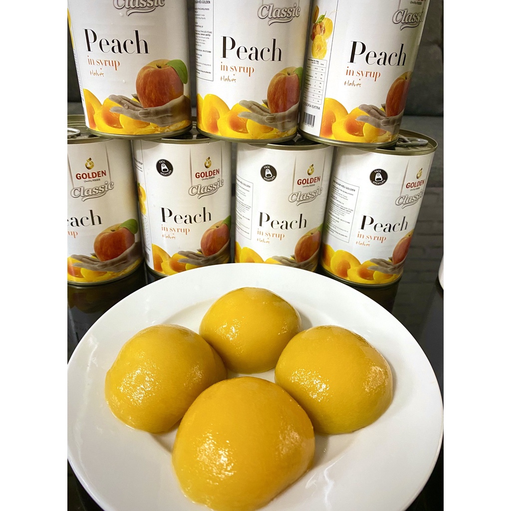 [HOÀN TIỀN MAX 10%][ HÀNG CÔNG TY ] Đào Ngâm Golden Classic