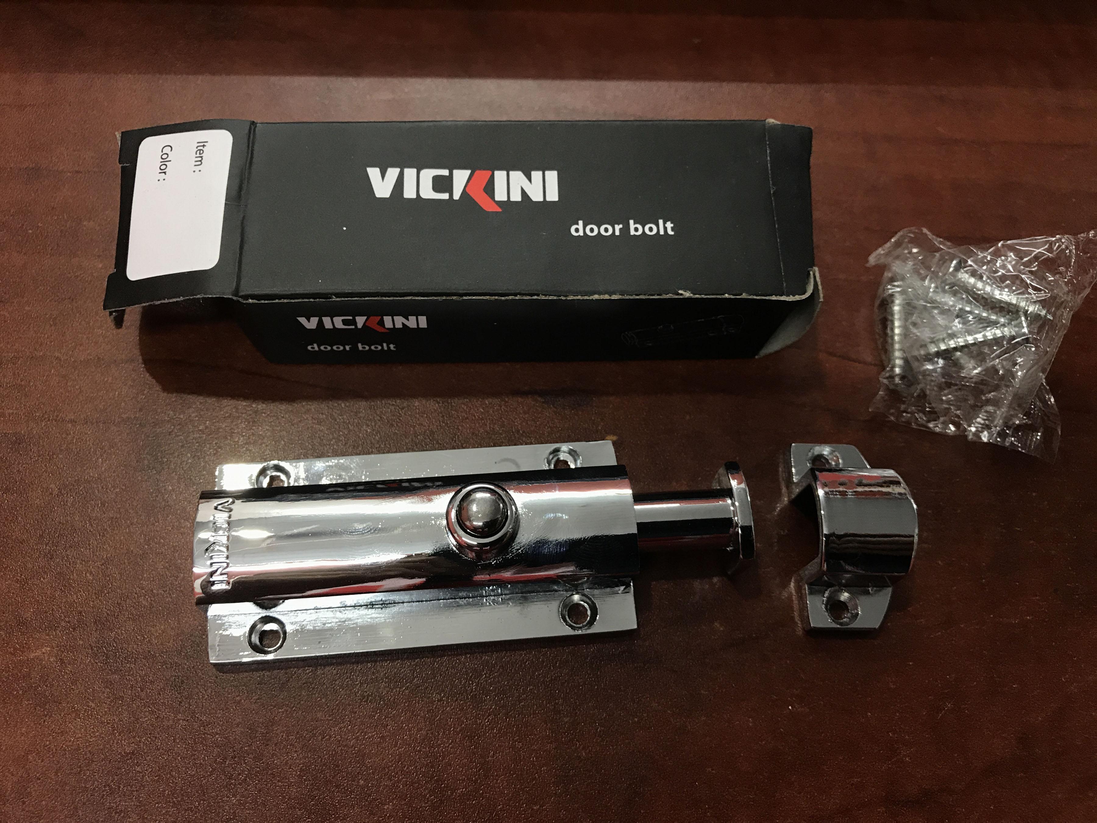 [HCM]Chốt cửa VICKINI 46406.001 (Màu Trắng)