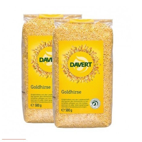 Hạt kê vàng hữu cơ Davert 500gr (organic)