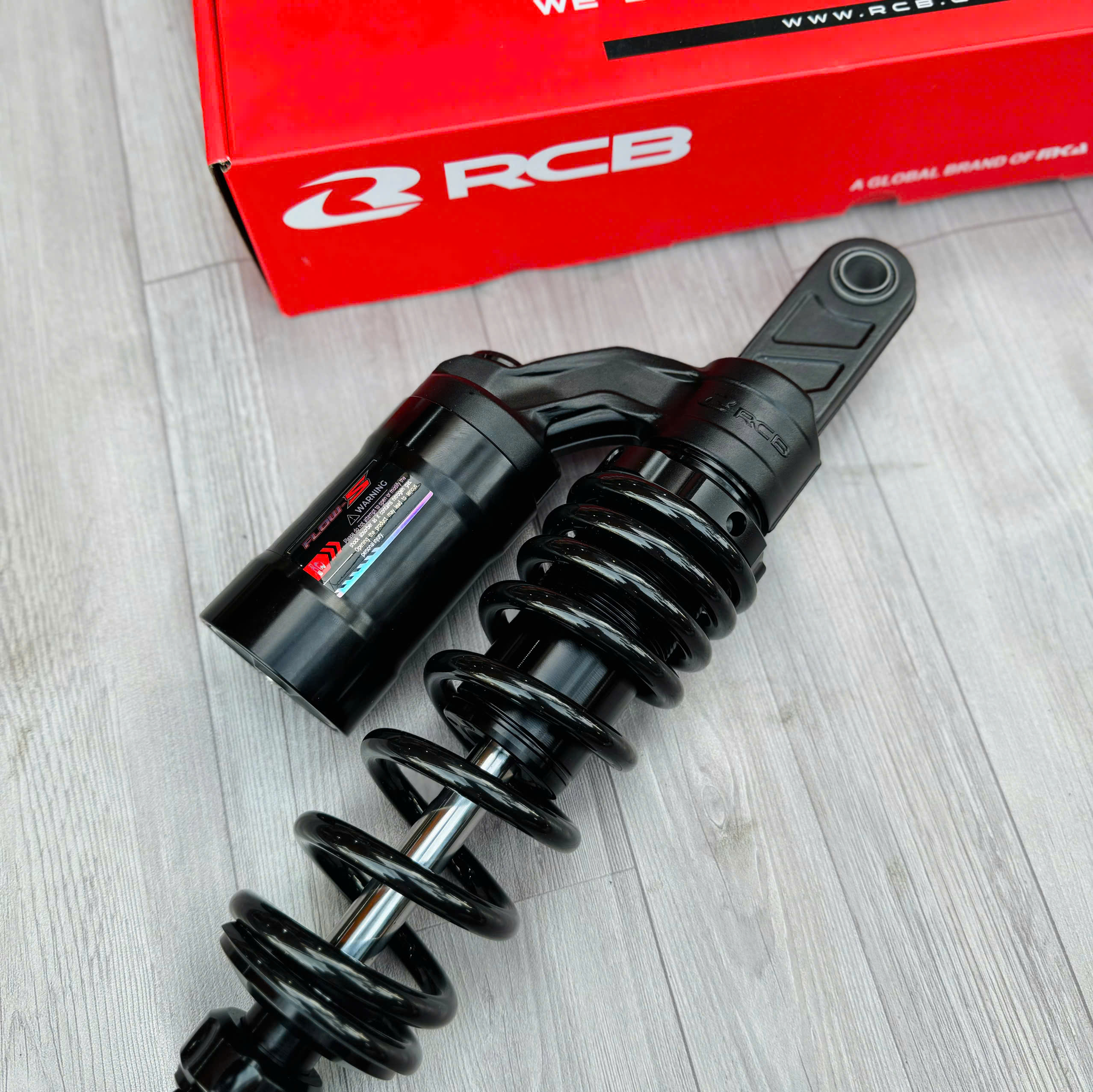 Phuộc sau RCB Flow-S Vario click chính hãng Malaysia hàng cao cấp