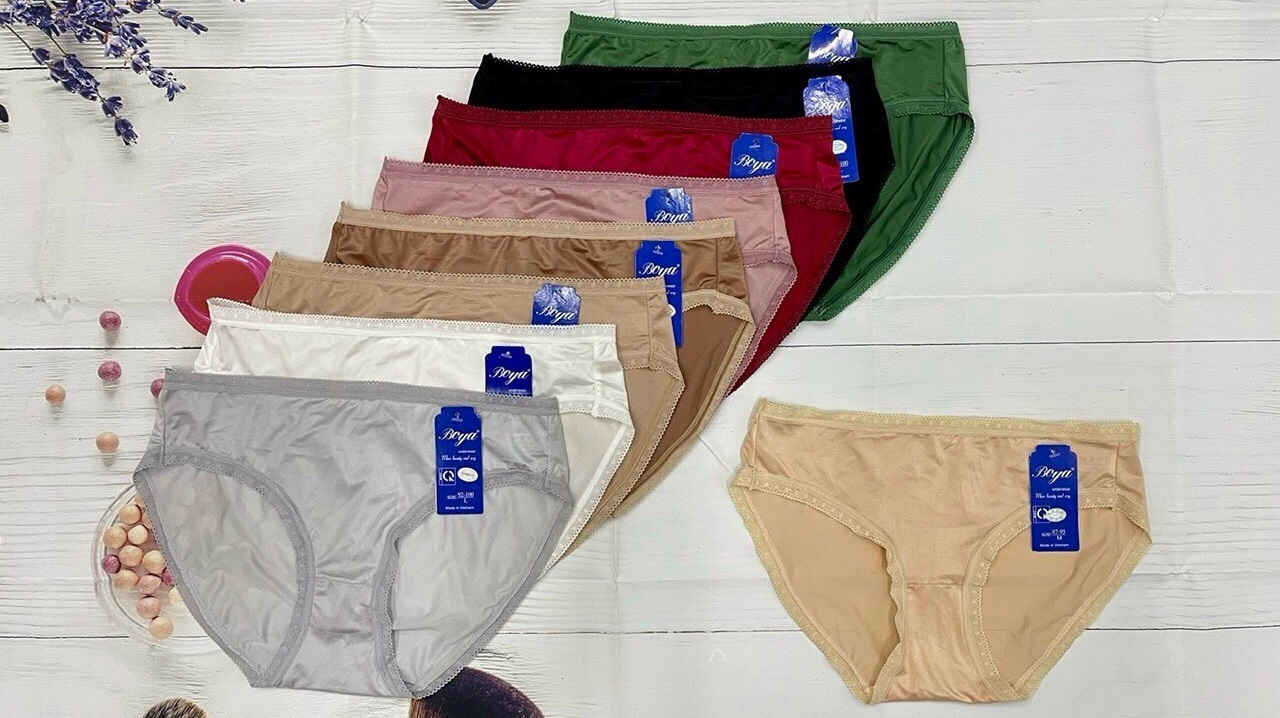 Quần lót nữ boya thun lạnh, vải mịn mát