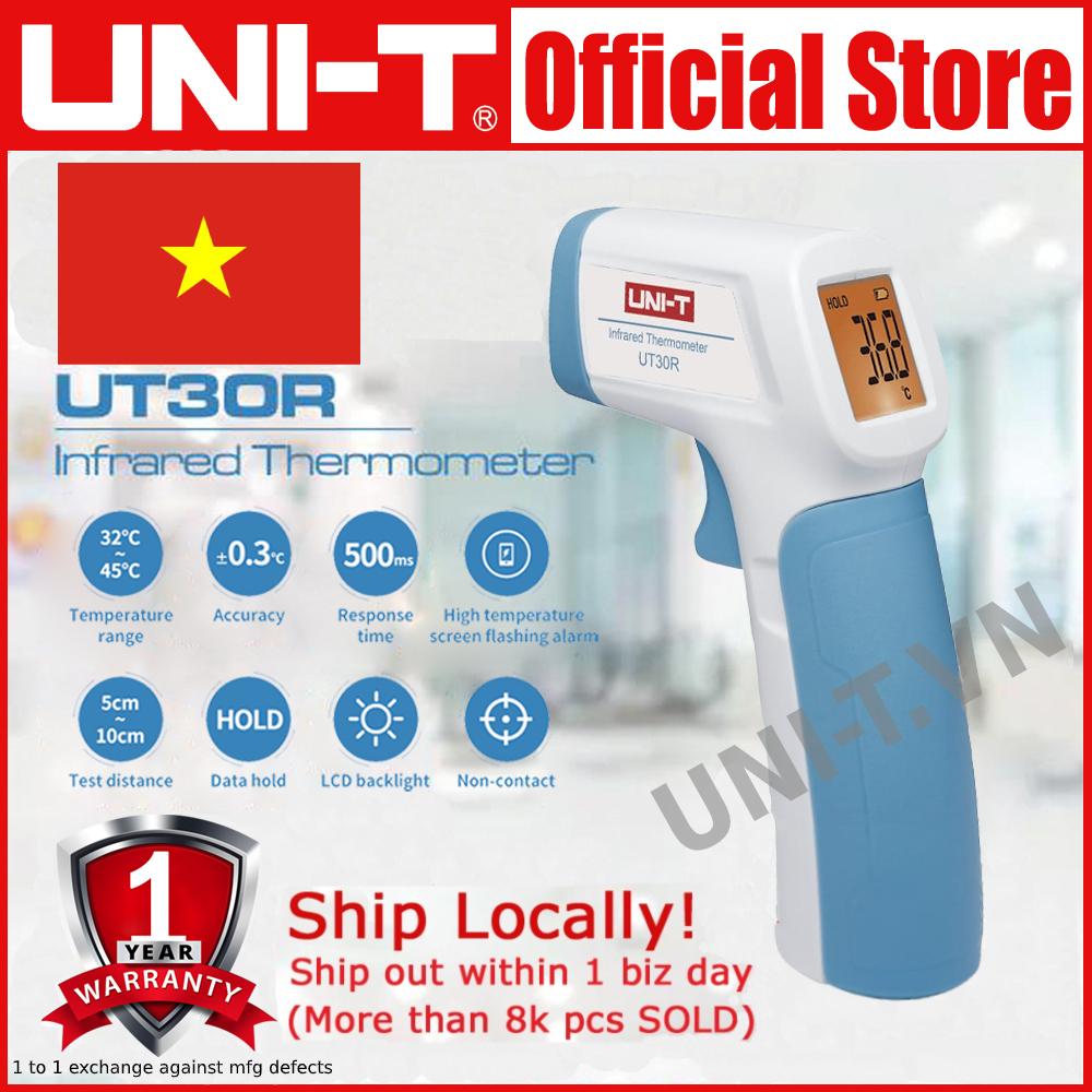 [HCM]UNI-T UT30R Infrared Thermometer (forehead for human temperature)