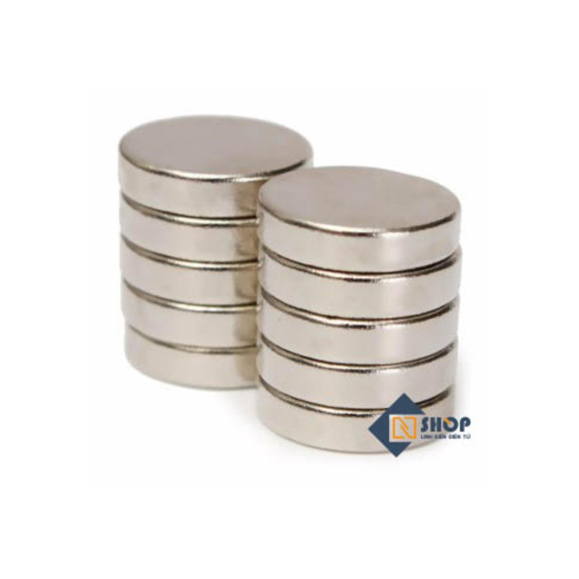 4 Nam châm đất hiếm 12x3mm