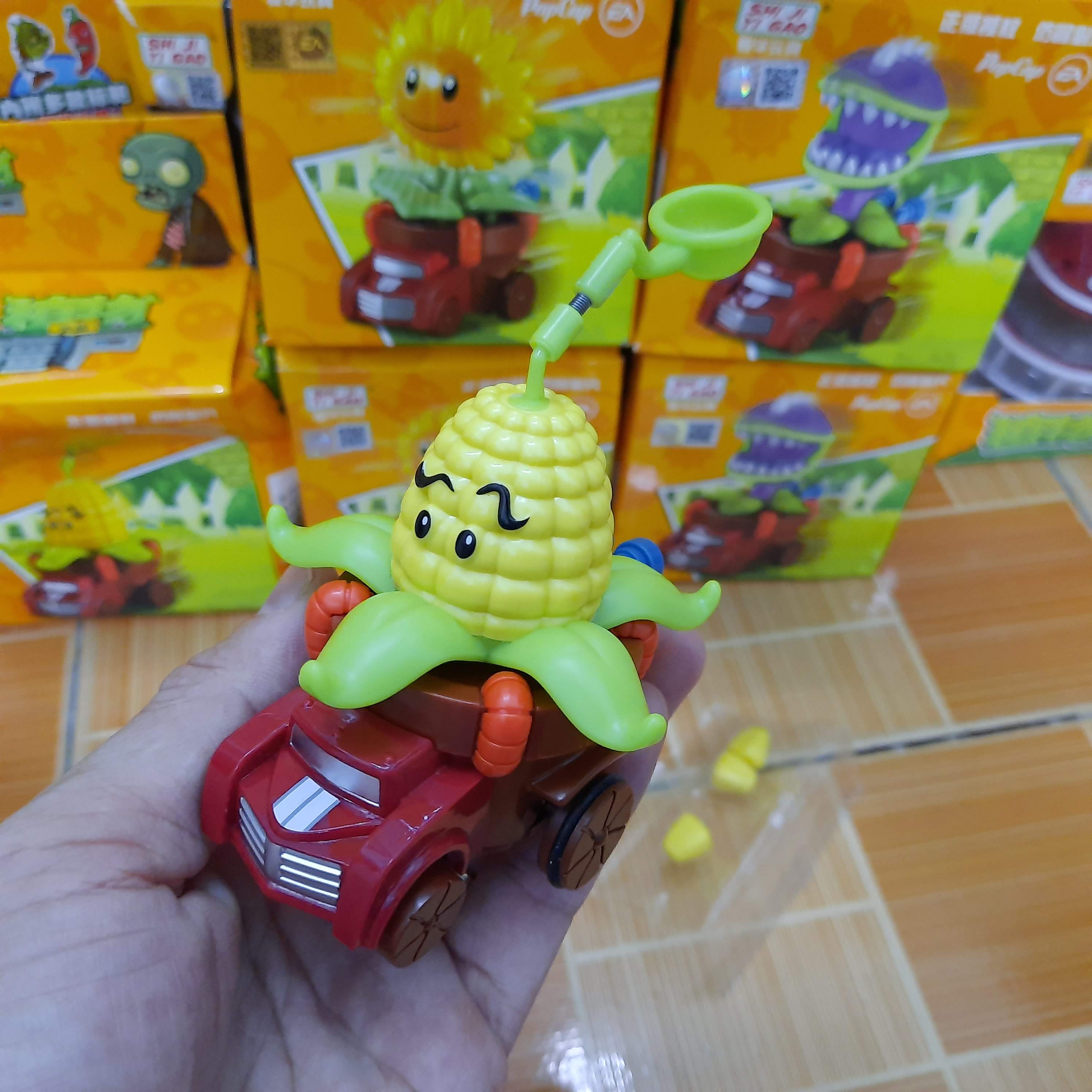 Mô hình máy bắn ngô Kernel pult đồ chơi trẻ em Plants vs Zombies