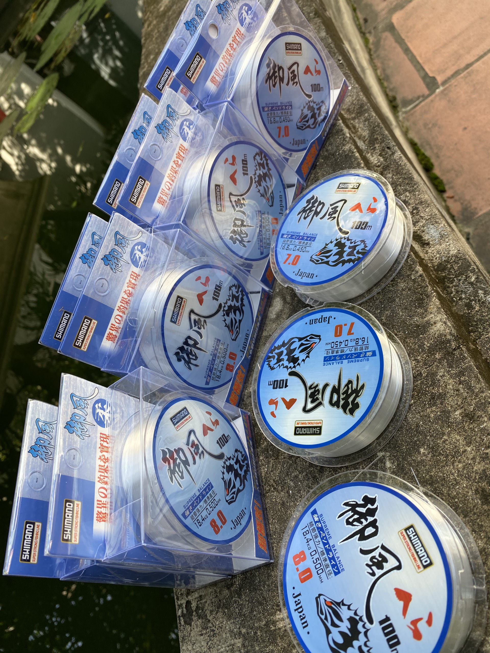 Dây câu, Cước câu cá SHIMANO 100m, Cước Nhật