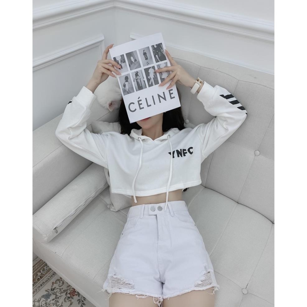 Quần Short Jean Nữ Rách BW 2 Nút 3158