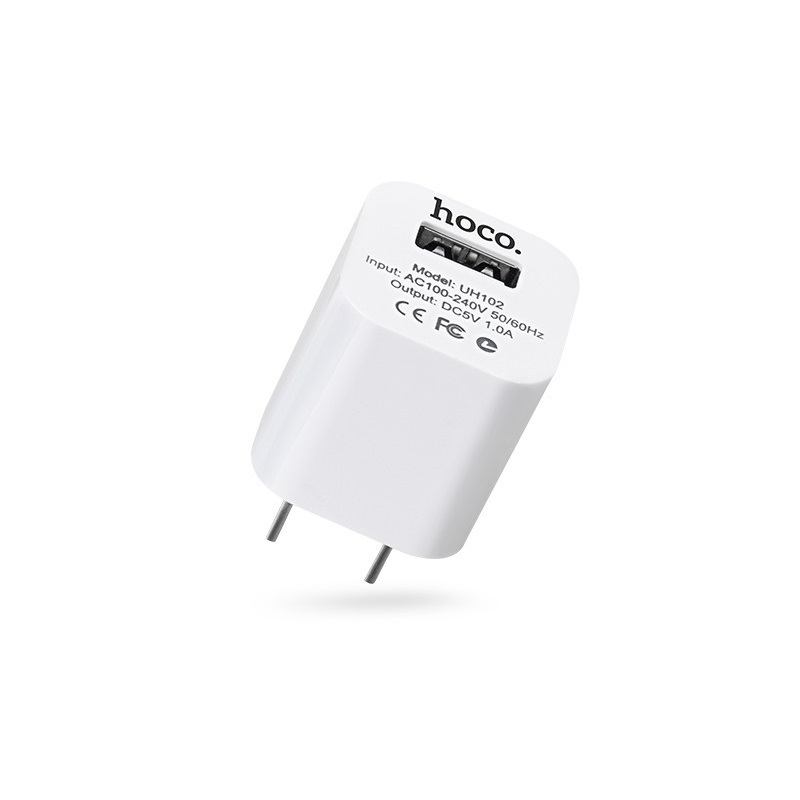 Củ sạc nhanh iphone 1A hoco Uh102