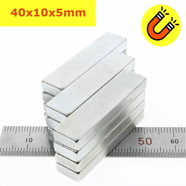 Nam châm đất hiếm 40x10x5mm siêu mạnh
